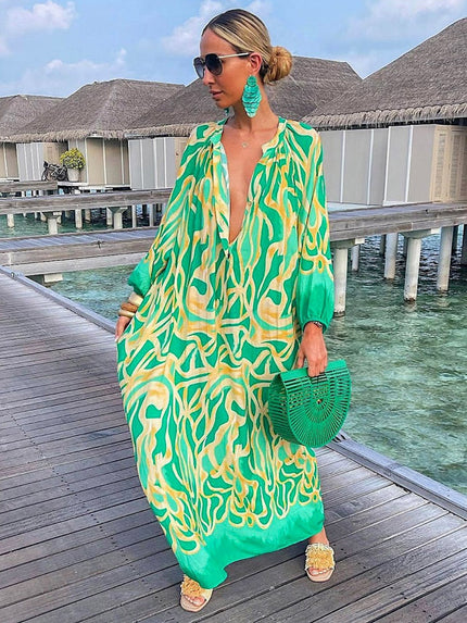Nerys | Maxi dress Green Dresses