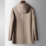 100% Woolen Hooded Coat Coat