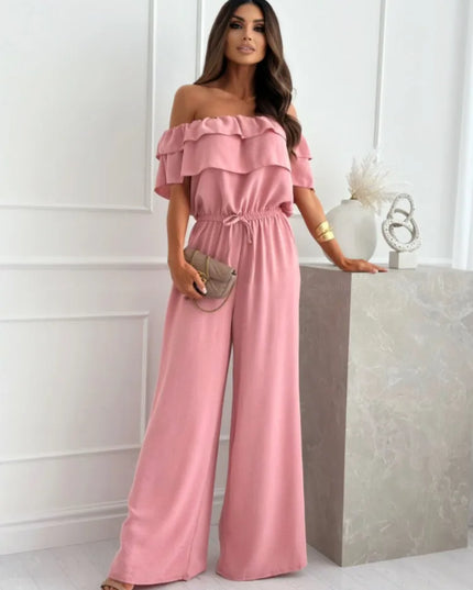 Andrea | Waist-Controlled Jumpsuit Pink
