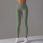 Sophia | Breathable Yoga Gym Leggings Grass Green