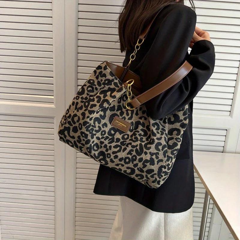 Anisa™ | Leopard Print Tote Bag Bag