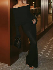 Kaitlyn™ | Curve-Accentuating Wrap Dress Black Dresses