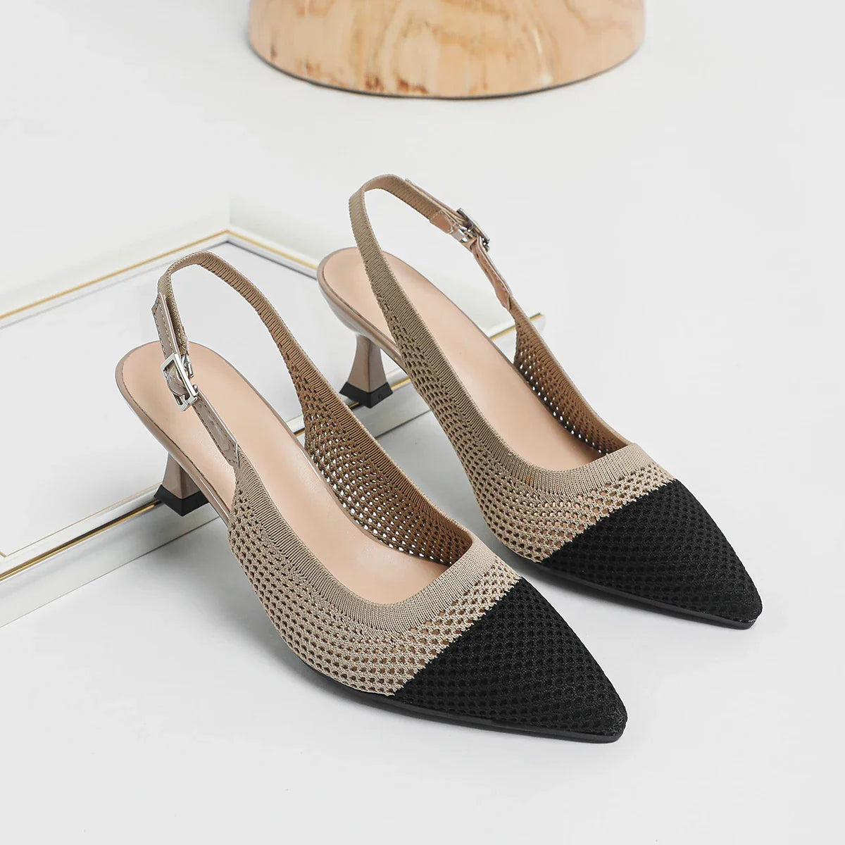 Maya | Elegant and Comfortable Mid-Heel Shoes Multi Shoes & Sandals