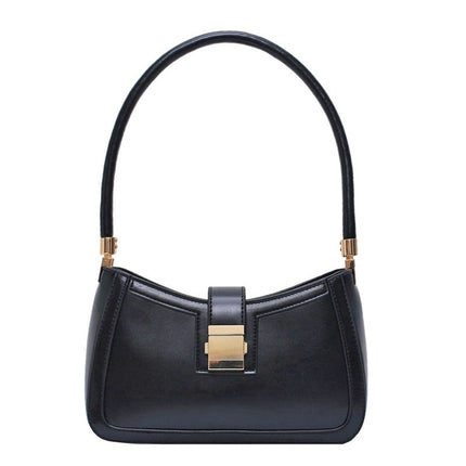 Elegant Women's Designer Shoulder Bag Black Handbags