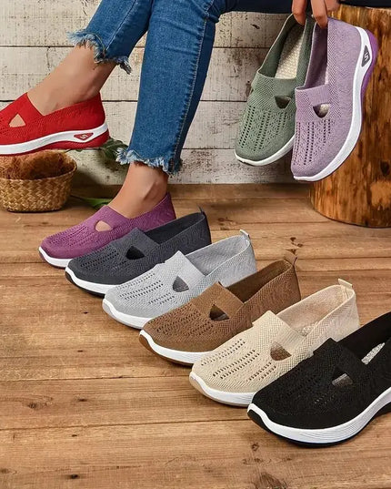 Maya™ - Breathable Knit Sneakers Sandals