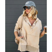 Saffron | Cozy hoodie Beige Shirts & Tops