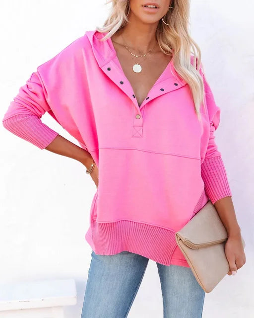 Saffron | Cozy hoodie Pink Shirts & Tops