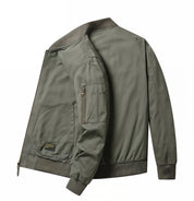 Collared Bomber Jacket Men's Clothing