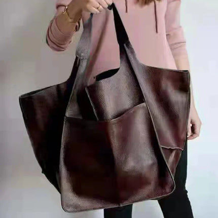 Laura | Vintage leather bag Dark brown Leather Bag