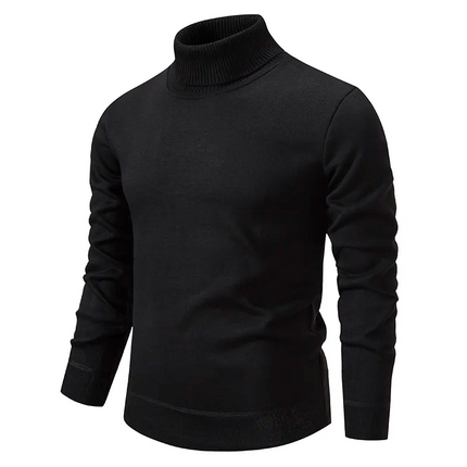 Eavan | Stylish Turtleneck Sweater Black