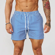 Men’s Summer Casual Sports Shorts Blue Men Shorts