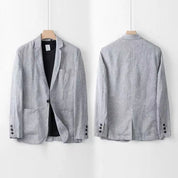 Linen Suit Set For Men Breathable Comfort Luxury Men Set