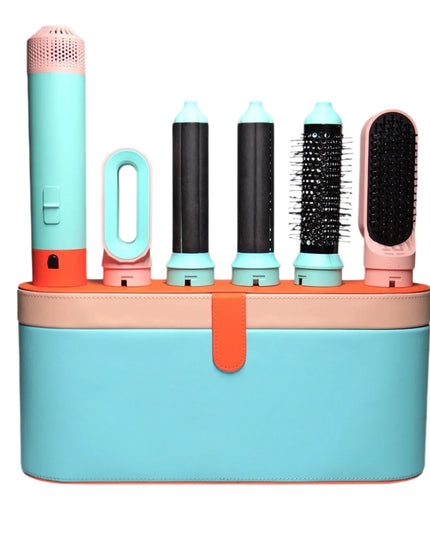 Emma's 5-in-1 Multi Styler Hair Dryer - Curl, Straighten & Shine! With leather case Europe Beauty