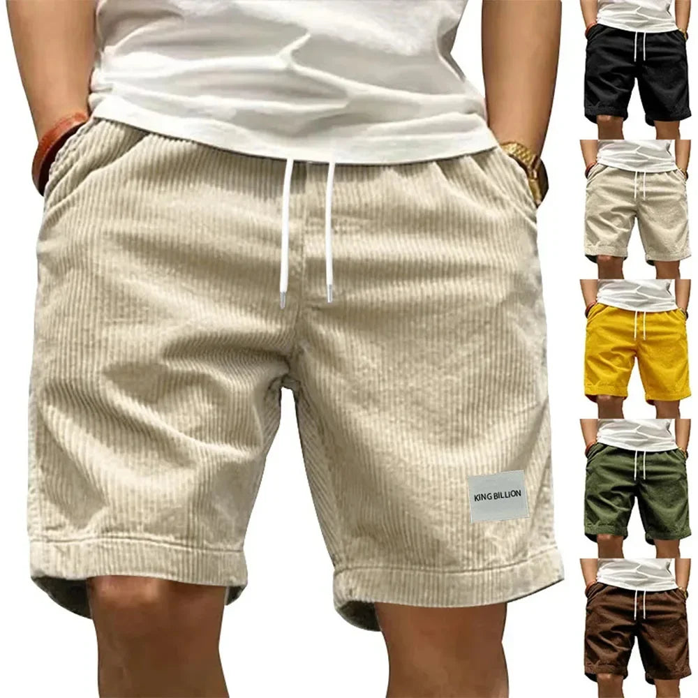 Vintage Corduroy Cargo Shorts Shorts