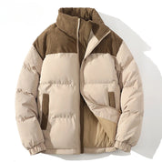 Corduroy Puffer Jacket Walnut Jacket & Coats