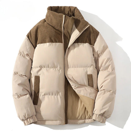 Corduroy Puffer Jacket Walnut Jacket & Coats