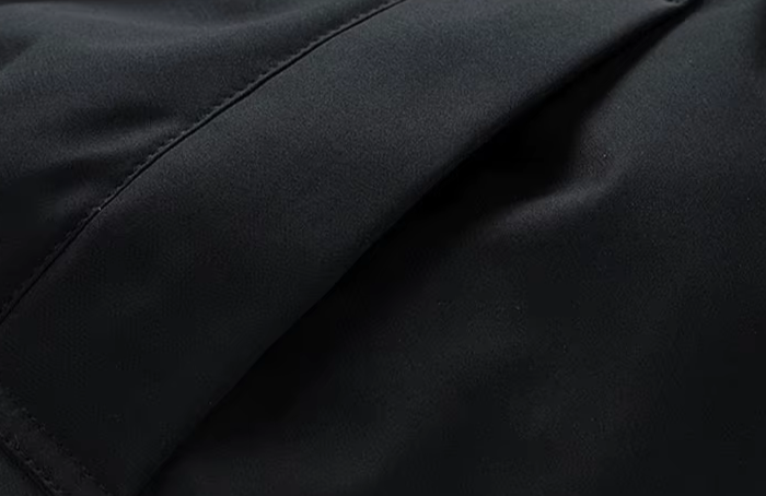 Collared Puffer Jacket Men's Clothing
