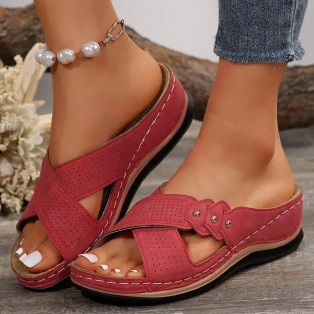 Celeste™ - Genuine Leather Tassel Moccasins Sandals