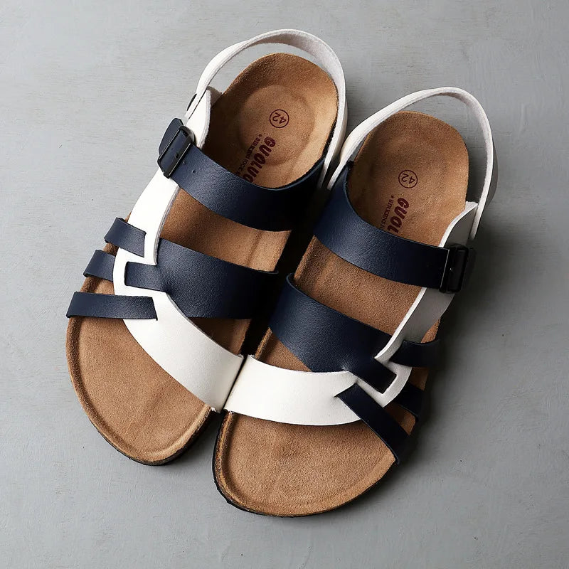 Florence - Comfortable Orthopedic Sandals Blue Sandals