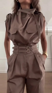 Margot™ | Classic Chic Set Dark Brown Outfit Sets