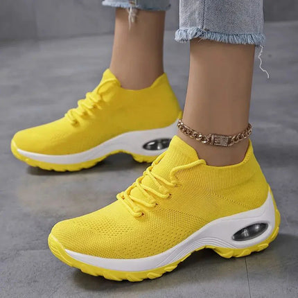 Aubrey™ | Ergonomic Pain-Relief Orthopedic Shoes Yellow Shoes & Sandals