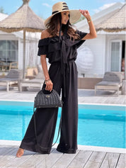 Andrea | Waist-Controlled Jumpsuit black