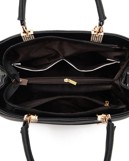 Elegant Women's Messenger Bag with Flower Pendant Shoulder Bags