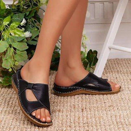 Madison™ | Comfort Fit Walking Sandals Black Shoes & Sandals
