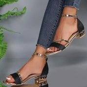 Camille Gold Chain Orthopedic Sandals Sandals