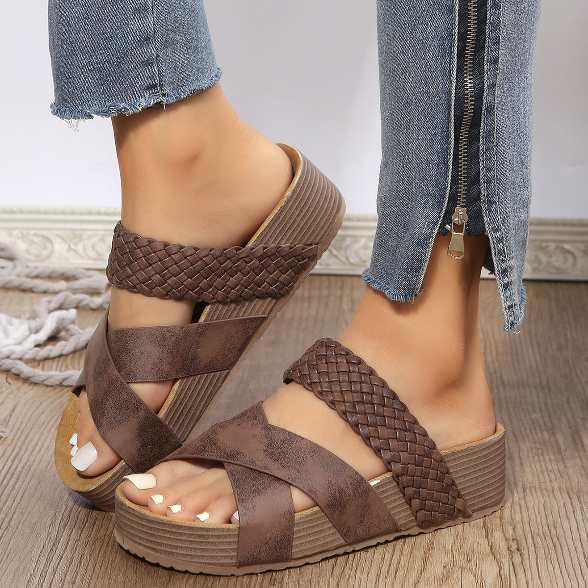 Women's Braided Sandals sandals