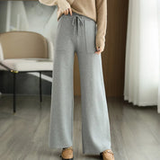 Merino Luxe Lounge Pants – Cozy Comfort Gray Women Pants