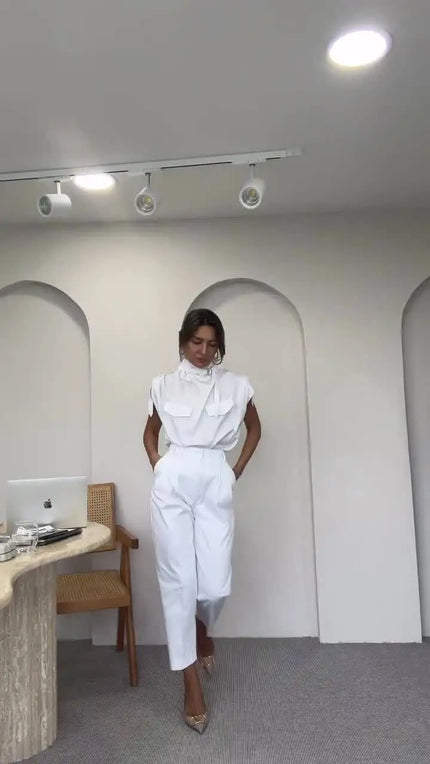 Margot™ | Classic Chic Set White Outfit Sets