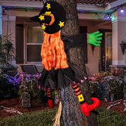 Crash Witch Halloween Decoration 1pc Halloween Decorations