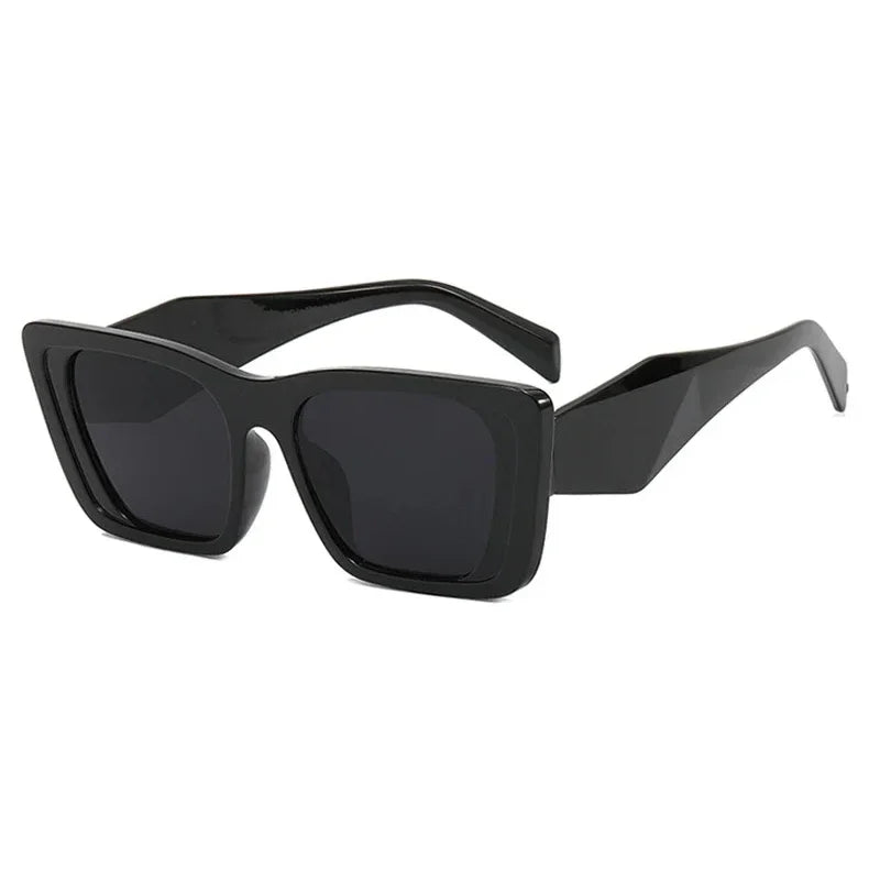 Retro Square Unisex Sunglasses – Vintage Mirror Shades BlackGray other Sunglasses