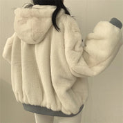 Two-way Hooded Jacket Jacket