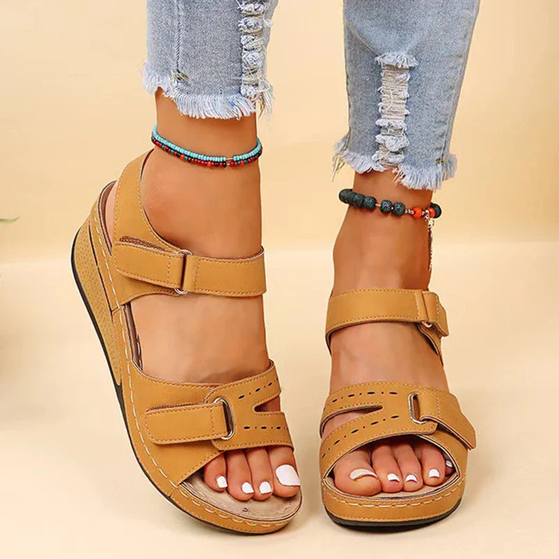 Elena™ – Summer Comfort Wedge Sandals Sandals