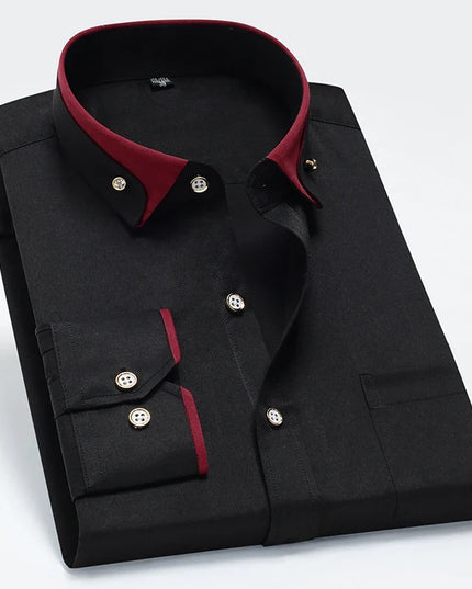 Avant Garde Button-Down Black