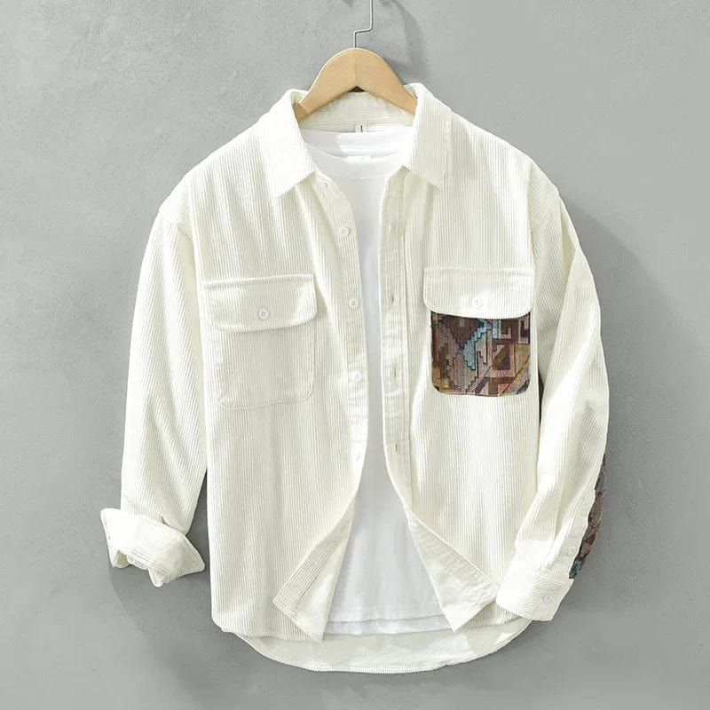 Men's Stylish Transitional Jacket White Jacket