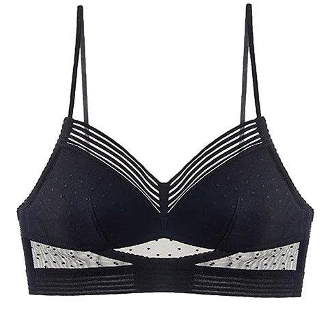 Ivory™ | Soft Bliss Bralette Black One Size Bralette