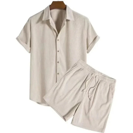 Andre™ | Casual Corduroy Set for Men Apricot