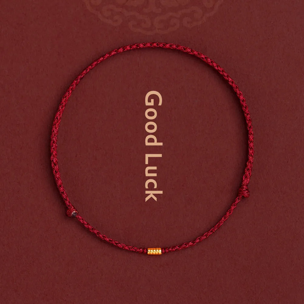 Kabbalah Guardian Bead Bracelet for Spiritual Protection Han Velvet Red Bracelets