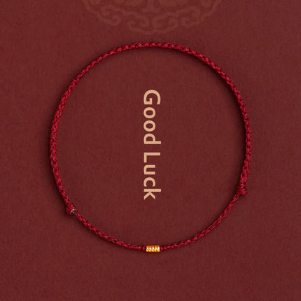 Kabbalah Guardian Bead Bracelet for Spiritual Protection Han Velvet Red Bracelets