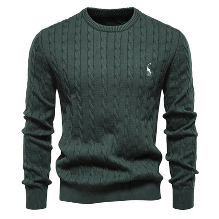 Winston | Premium Men's Sweater Dark Green Sweater