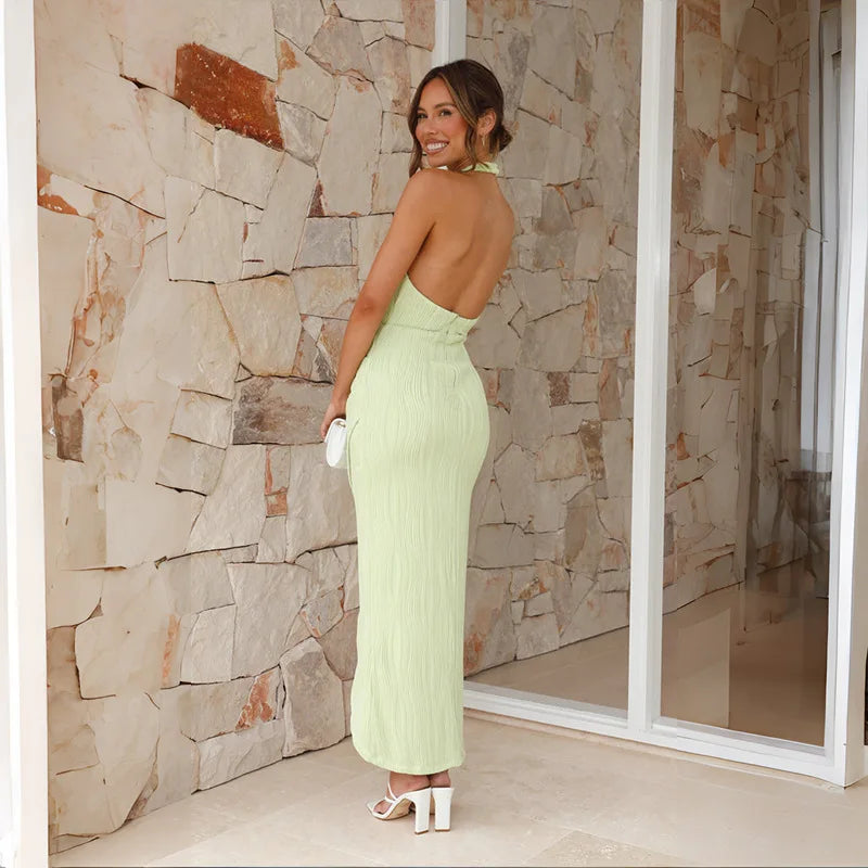 Laurel™ | Slim Fit Backless Dress Dresses