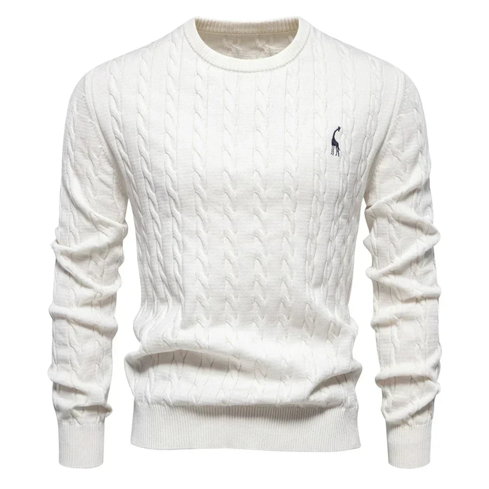 Winston | Premium Men's Sweater White Sweater