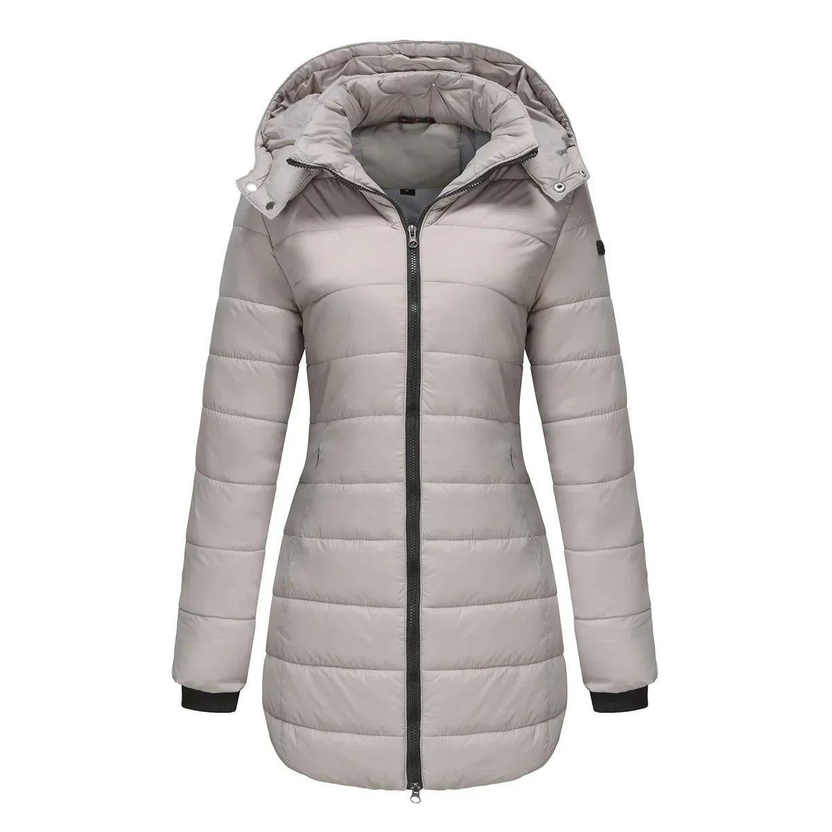 Stylish Winter Jacket Grey Women's Jacket