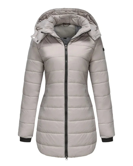 Stylish Winter Jacket Grey Women's Jacket