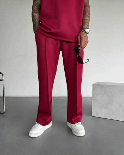 Two‑Piece Bamboo Lounge Set Men Set
