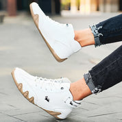 "Florence" Genuine Leather Italian Shoes White Shoes
