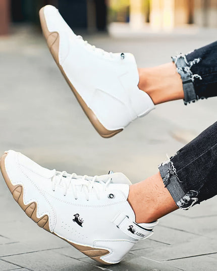 "Florence" Genuine Leather Italian Shoes White Shoes